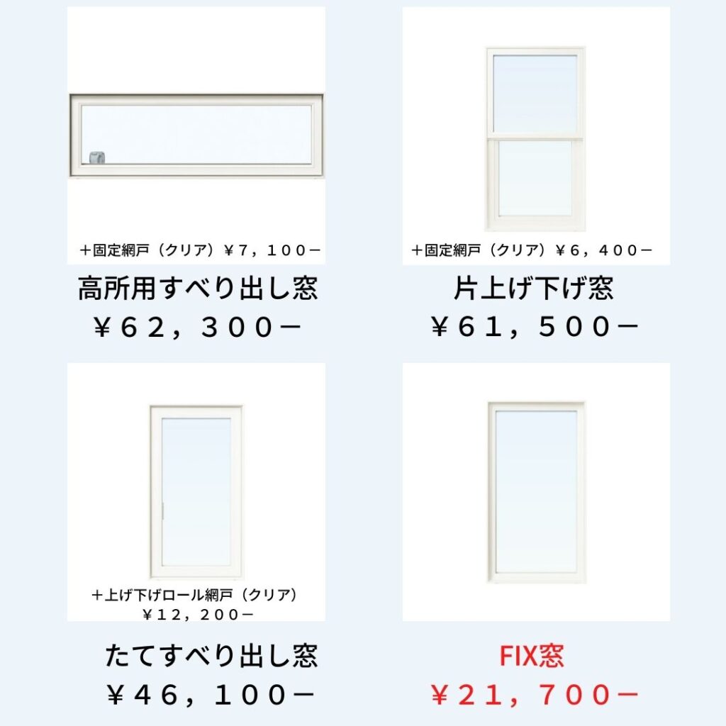 【新築窓選び】FIX窓って何?FIX窓の特徴とメリット&デメリット10選!